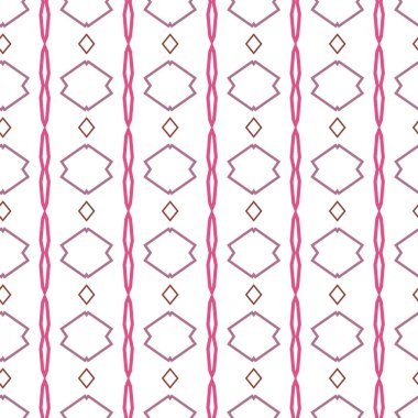 Kusursuz geometrik süs deseni. Vektör illüstrasyonu 