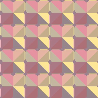 Kusursuz geometrik süs deseni. Vektör illüstrasyonu 