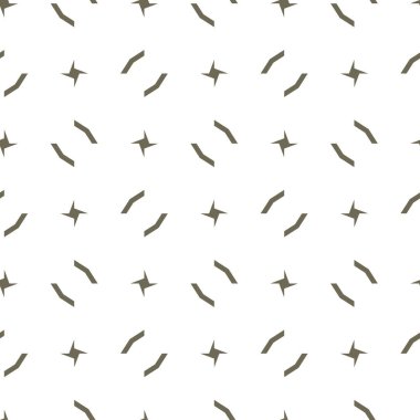 Kusursuz geometrik süs deseni. Vektör illüstrasyonu 