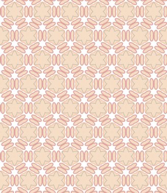 Geometrik şekilli kusursuz desen. vektör illüstrasyonu