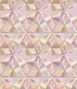 Kusursuz geometrik süs deseni. Vektör illüstrasyonu 