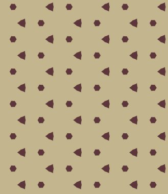 Modern geometrik vektör tasarımı, kusursuz desen çizimi