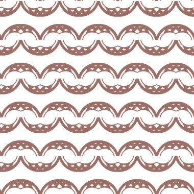 Kusursuz geometrik süs deseni. Vektör illüstrasyonu 