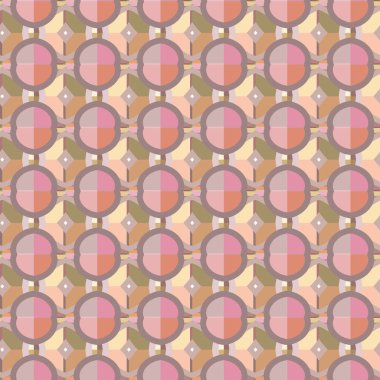 Kusursuz geometrik süs deseni. Vektör illüstrasyonu 