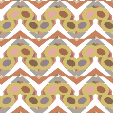 vektör kesintisiz geometrik dekoratif desen