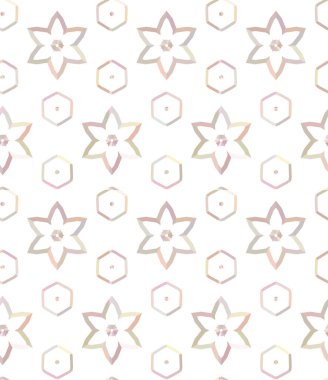 Kusursuz geometrik süs deseni. Vektör illüstrasyonu 