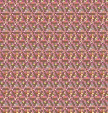 Kusursuz geometrik süs deseni. Vektör illüstrasyonu 