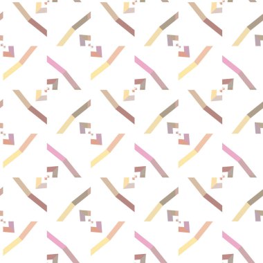 Kusursuz geometrik süs deseni. Soyut illüzyon arka planı