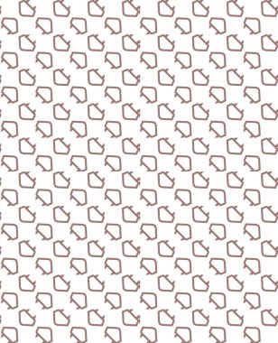 Soyut vektör geometrik dikişsiz desen. beyaz çizgi örgülü modern minimalist arkaplan