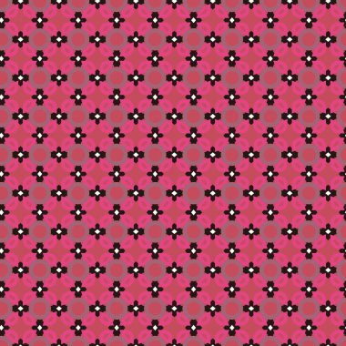 Geometrik şekilli kusursuz desen. vektör illüstrasyonu