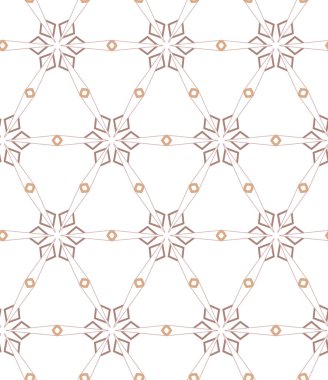 Kusursuz geometrik süs deseni. Vektör illüstrasyonu 