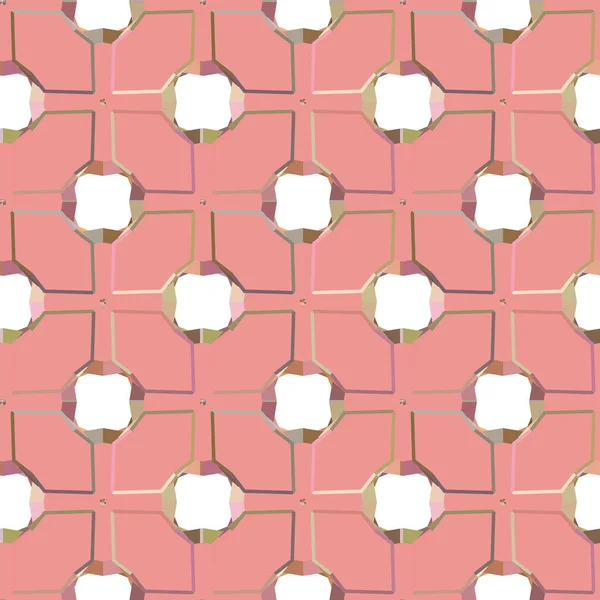 Modern geometrik vektör tasarımı, kusursuz desen çizimi