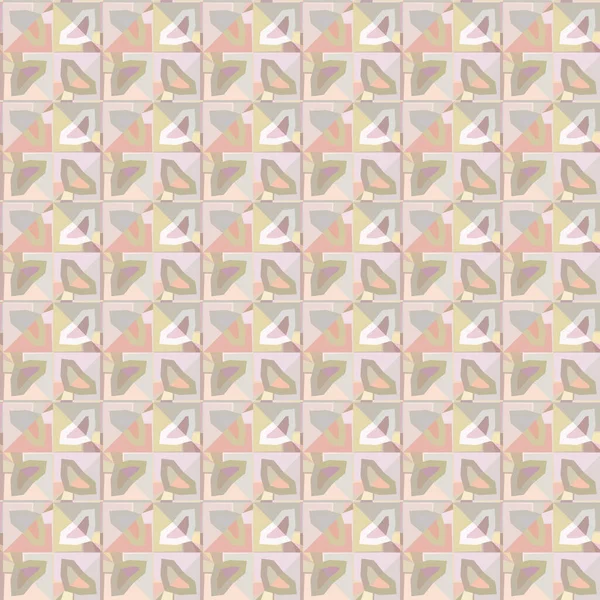 Impressão Ornamental Abstrata Fundo Sem Costura — Vetor de Stock