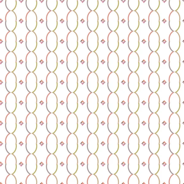 シームレスな幾何学装飾パターン — ストックベクタ