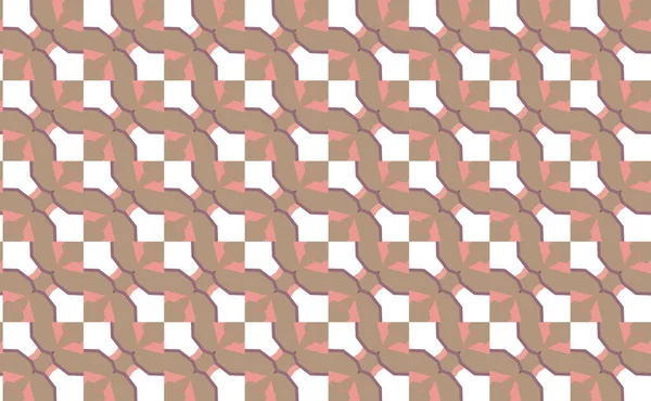 シームレスな幾何学装飾パターン — ストックベクタ