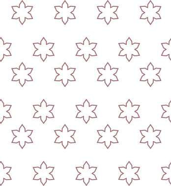 Kusursuz geometrik süs deseni. Vektör illüstrasyonu 