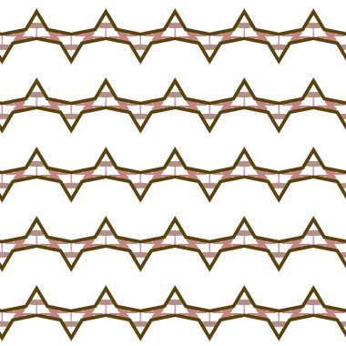 Modern geometrik vektör tasarımı, kusursuz desen çizimi