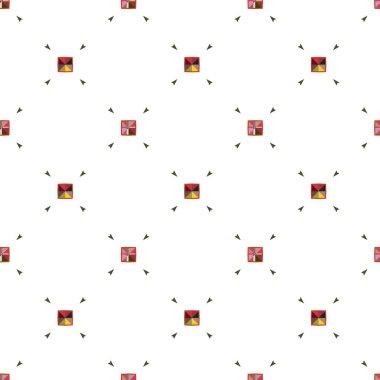 Soyut vektör geometrik dikişsiz desen. beyaz çizgi örgülü modern minimalist arkaplan