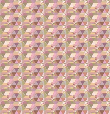 Kusursuz geometrik süs deseni. Vektör illüstrasyonu 