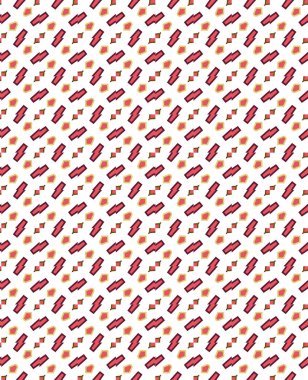 Kusursuz geometrik süs deseni. Vektör illüstrasyonu 