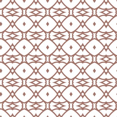 Kusursuz geometrik süs deseni. Vektör illüstrasyonu 