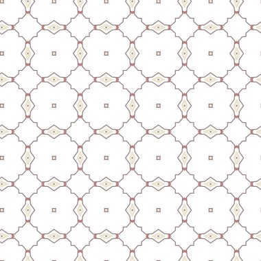 Kusursuz geometrik süs deseni. Vektör illüstrasyonu 