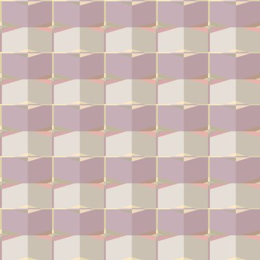 Modern geometrik vektör tasarımı, kusursuz desen çizimi