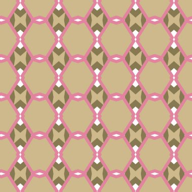 Soyut vektör geometrik dikişsiz desen. beyaz çizgi örgülü modern minimalist arkaplan