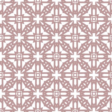 Geometrik şekilli kusursuz desen. vektör illüstrasyonu