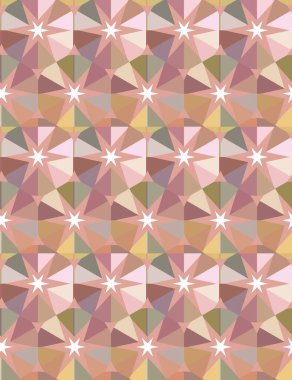 Kusursuz geometrik süslemeli desen