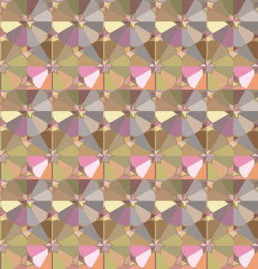 Kusursuz geometrik süs deseni. Vektör illüstrasyonu 