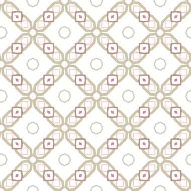 Kusursuz geometrik süs deseni. Vektör illüstrasyonu 