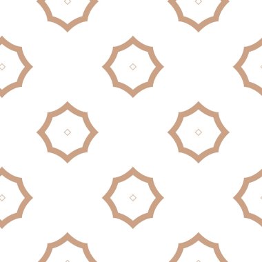 Kusursuz geometrik süs deseni. Vektör illüstrasyonu 