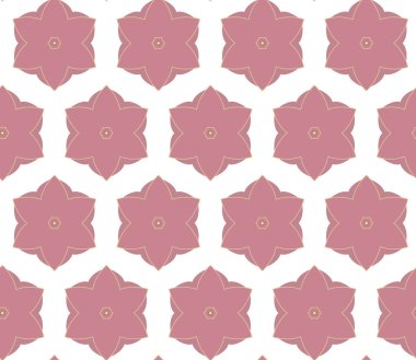 Soyut süslemeli baskı, kusursuz arkaplan