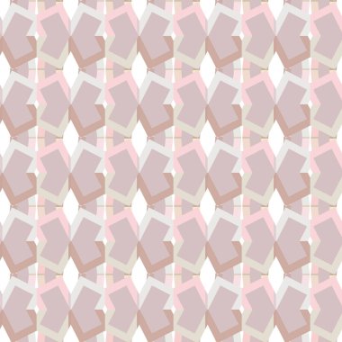 Kusursuz geometrik süs deseni. Vektör illüstrasyonu 