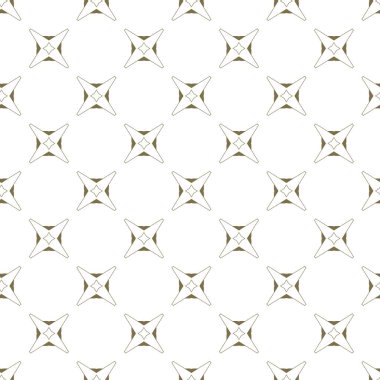 Kusursuz geometrik süs deseni. Vektör illüstrasyonu 