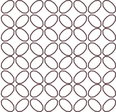 Kusursuz geometrik süs deseni. Vektör illüstrasyonu 