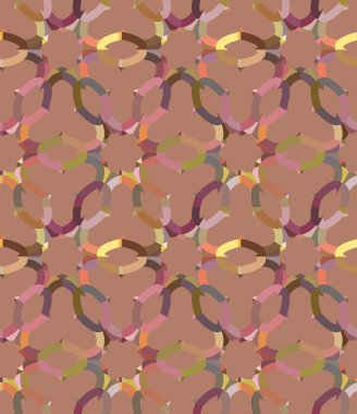 Kusursuz geometrik süs deseni. Vektör illüstrasyonu 