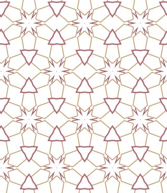 Soyut vektör geometrik dikişsiz desen. beyaz çizgi örgülü modern minimalist arkaplan