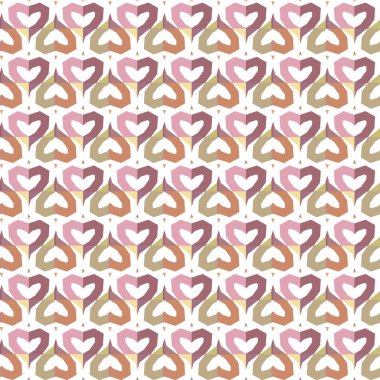 Kusursuz geometrik süs deseni. Vektör illüstrasyonu 