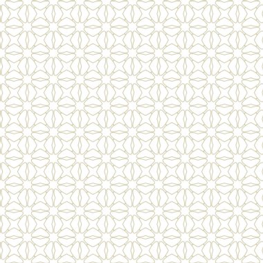 Kusursuz geometrik süs deseni. Vektör illüstrasyonu 