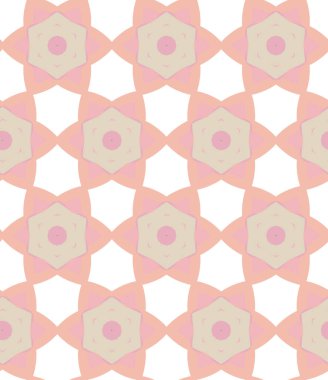 Kusursuz geometrik süs deseni. Vektör illüstrasyonu 