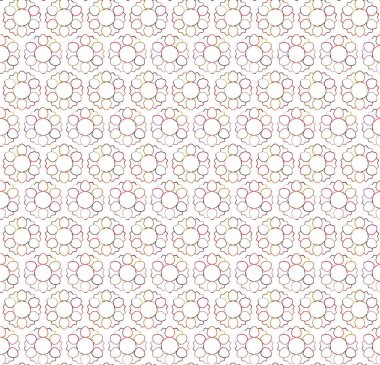 Kusursuz geometrik süs deseni. Vektör illüstrasyonu 