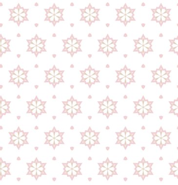 Geometrik şekilli kusursuz desen. vektör illüstrasyonu