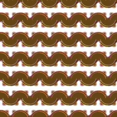 Soyut vektör geometrik dikişsiz desen. beyaz çizgi örgülü modern minimalist arkaplan