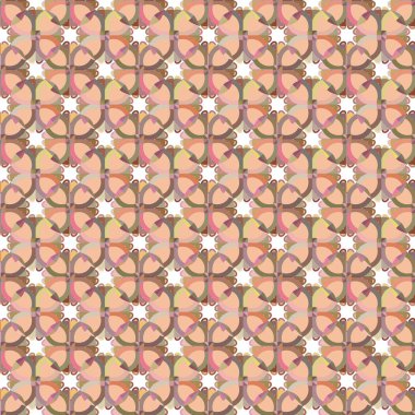 Kusursuz geometrik süs deseni. Vektör illüstrasyonu 