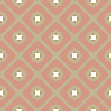 Kusursuz geometrik süs deseni. Vektör illüstrasyonu 