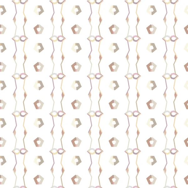 Абстрактный Векторный Геометрический Бесшовный Шаблон Современный Минималистичный Фон Белой Решеткой — стоковый вектор