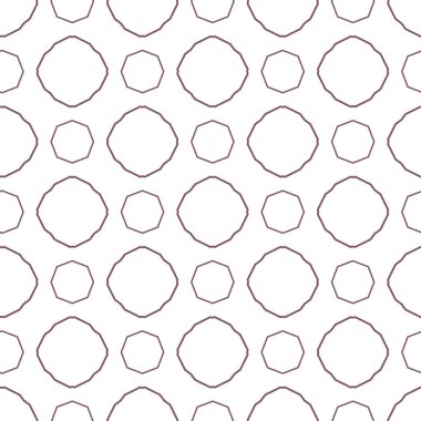 Kusursuz geometrik süs deseni. Vektör illüstrasyonu 