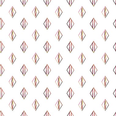 Kusursuz geometrik süs deseni. Vektör illüstrasyonu 